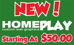 Homeplay Custom Wall Graphics