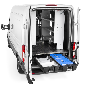 commercial van equipment and accessories interior